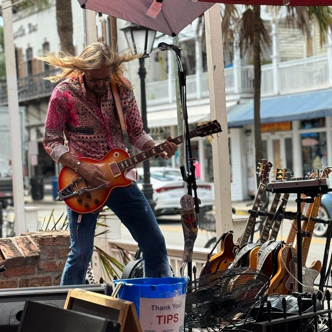 Dallas Doctor live on stage at Stinkin Crawfish Key West