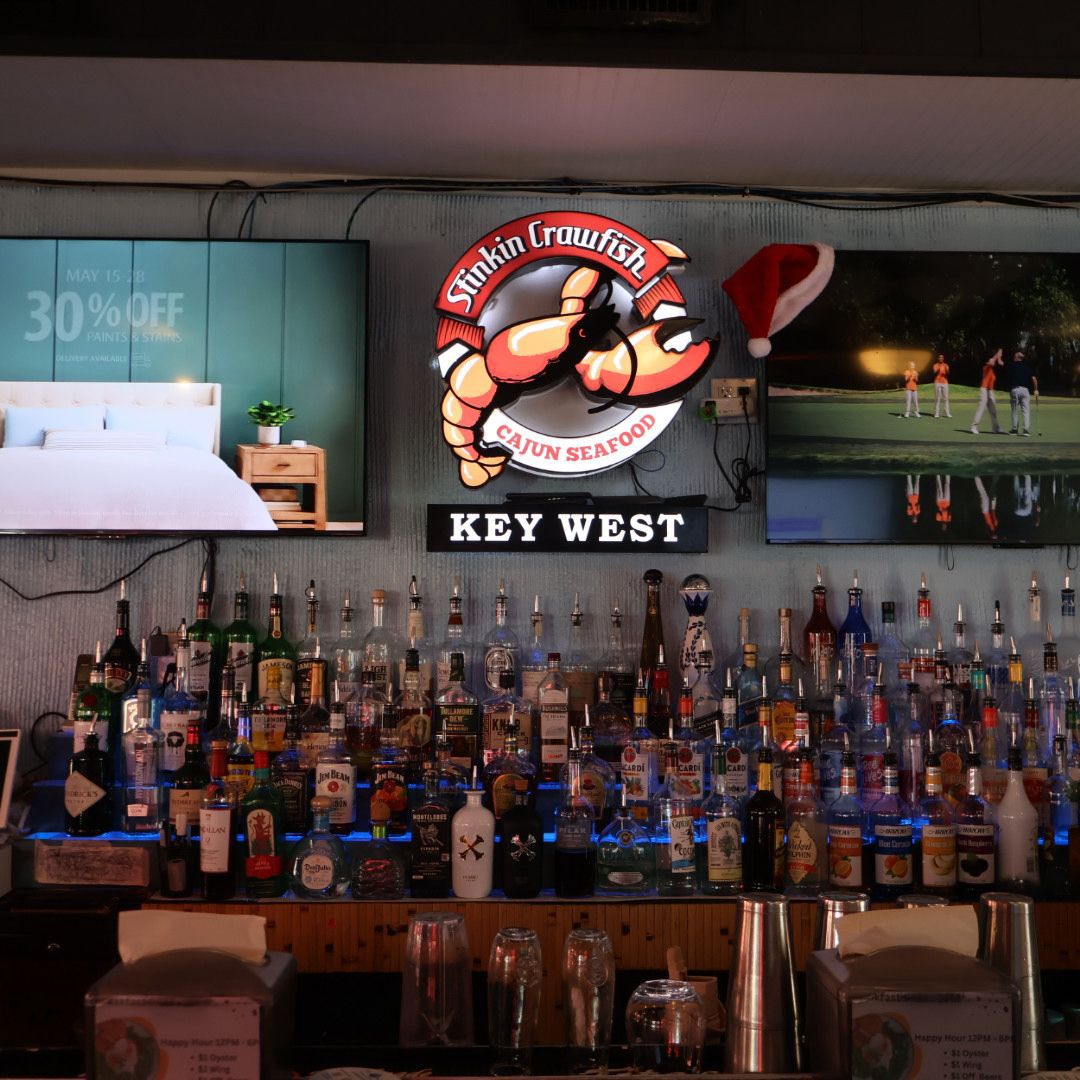 Stinkin Crawfish Key West bar