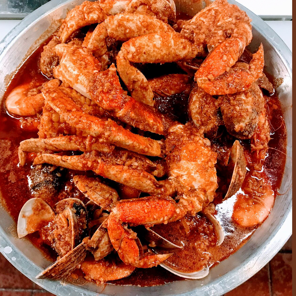 Stinkin Crawfish dish